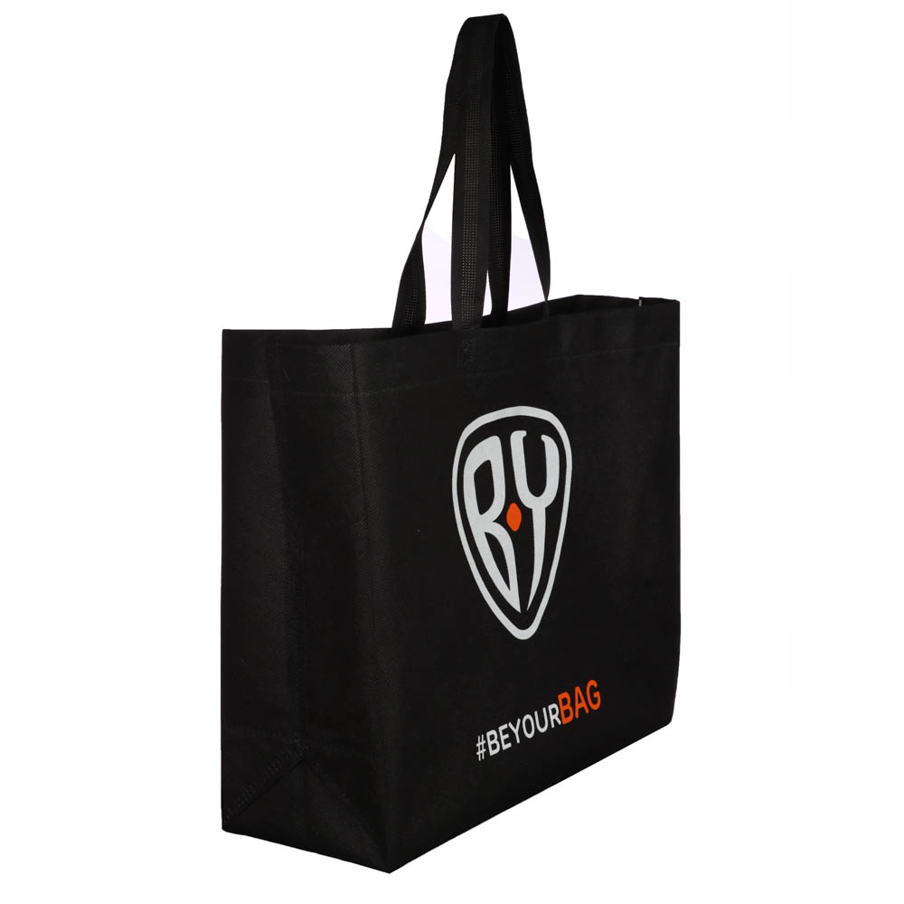 BY Сумка-шоппер спанбонд черный