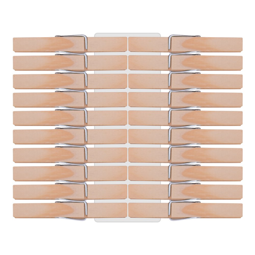 Прищепки для белья дер.20шт LF75-65 