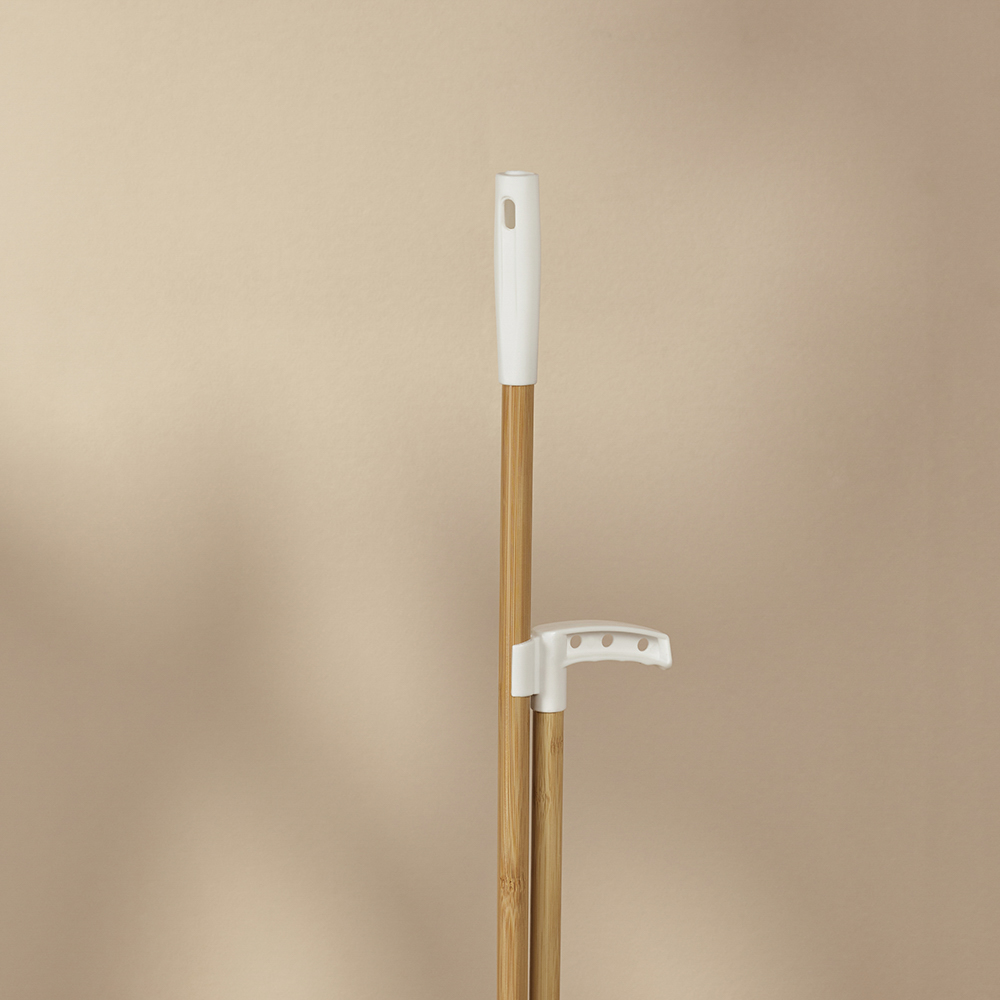 VETTA Набор для уборки: щётка + совок, пластик, молочный бамбук