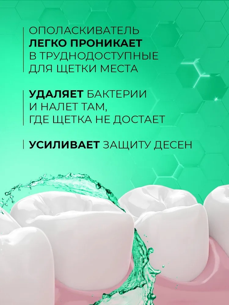 TISWELL Ополаскиватель для полости рта с троксерутином 500мл