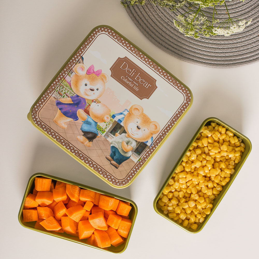 Набор контейнеров "Медвежата" 3шт