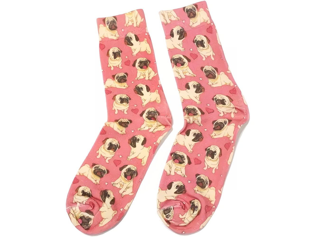 Носки подростковые демисезон арт.064 Мопсы р25-27