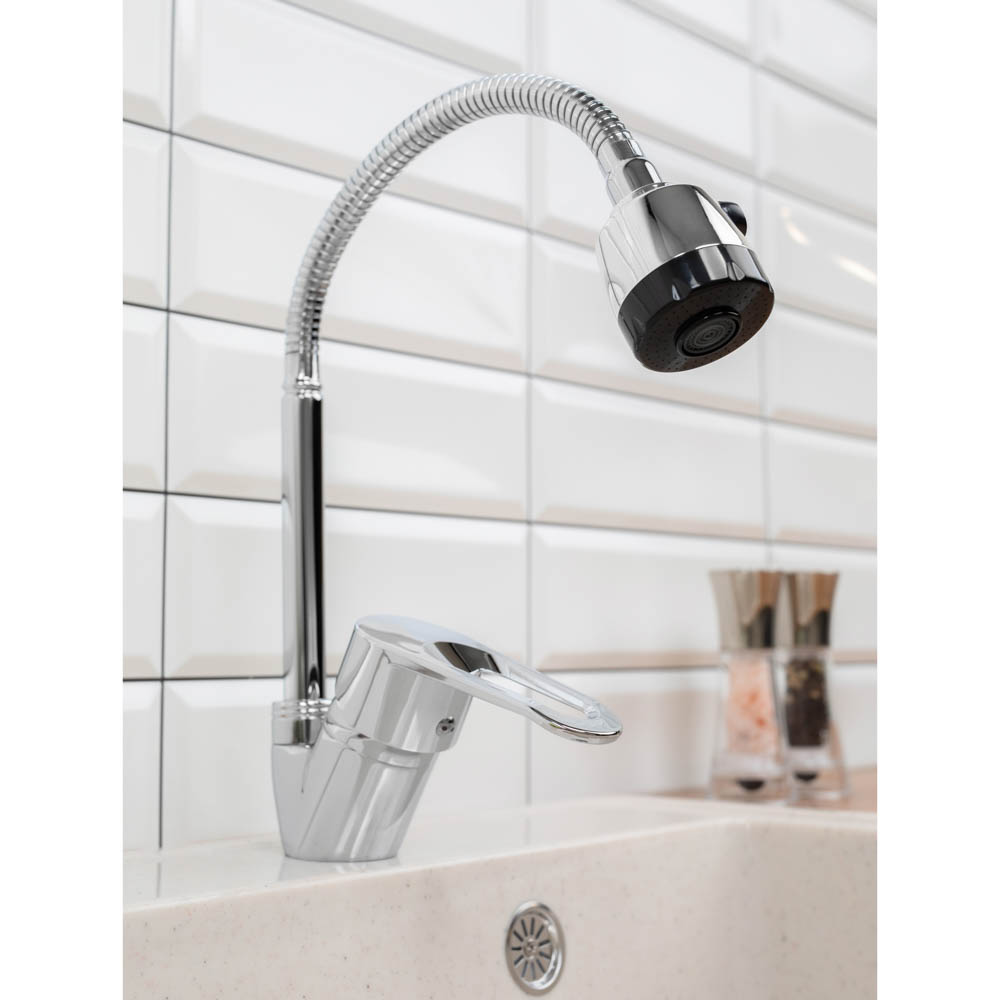 СоюзКран Смеситель д/кухни гибкий излив SK01-F128