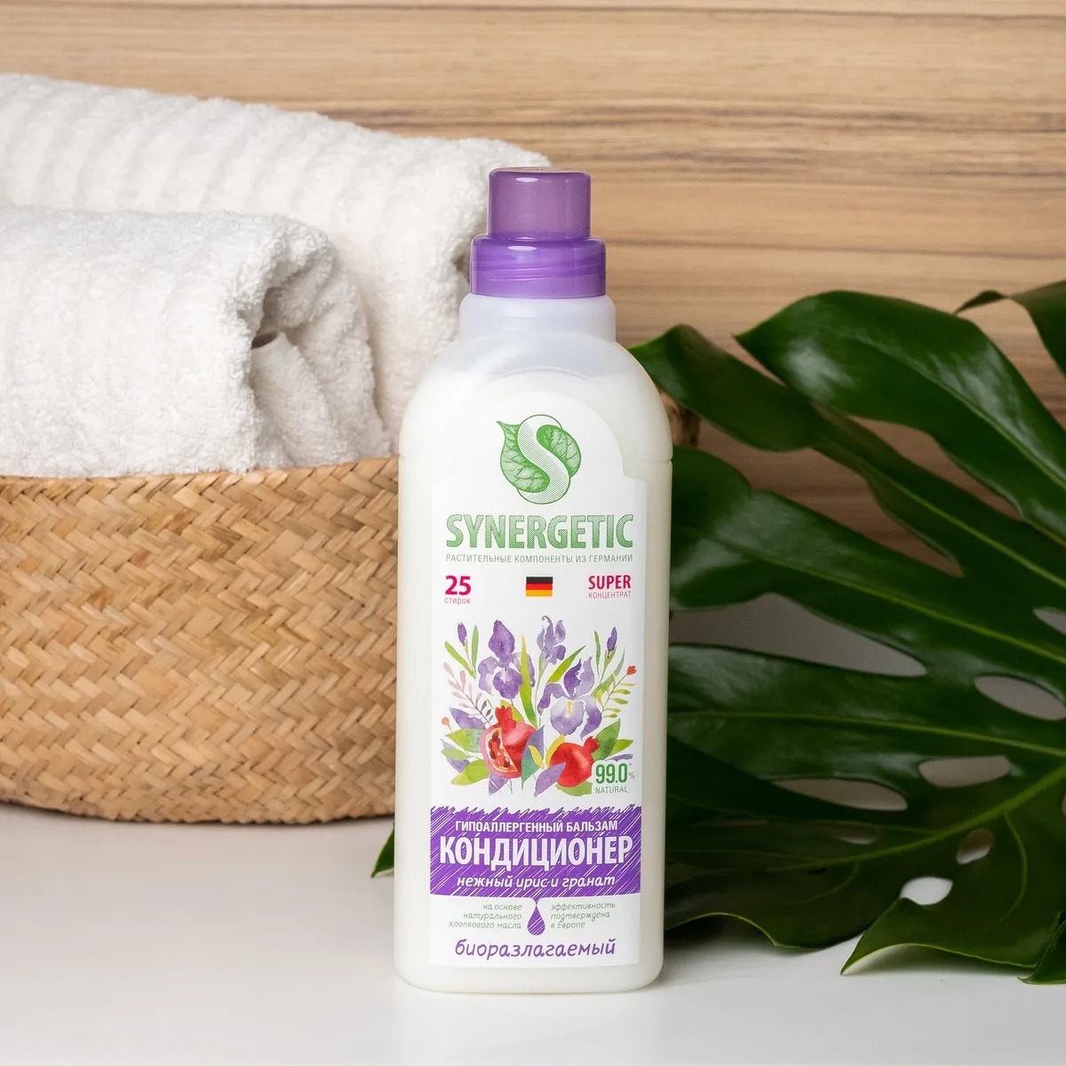 SN Бальзам- кондиционер биоразлагаемый д/белья Нежный ирис и гранат 750мл