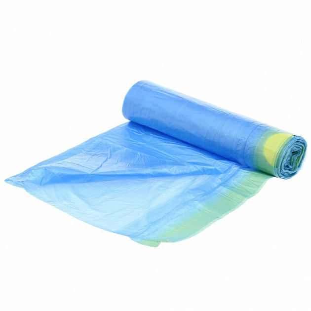 Triada Оптимум/Eco Line мешки для мусора (65л)15шт с завязками рулон