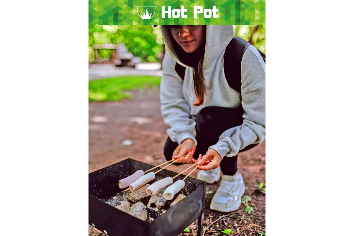 HotPot Мангал 300х240х300мм сборный без шампуров в коробке 61530