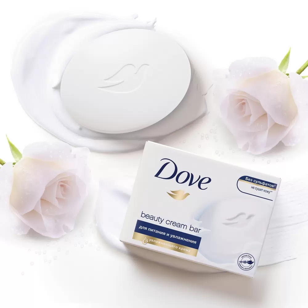 Dove крем-мыло Красота и уход 90г