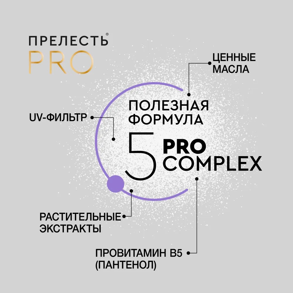 Прелесть-проф лак для волос защита мегафиксация 300мл 