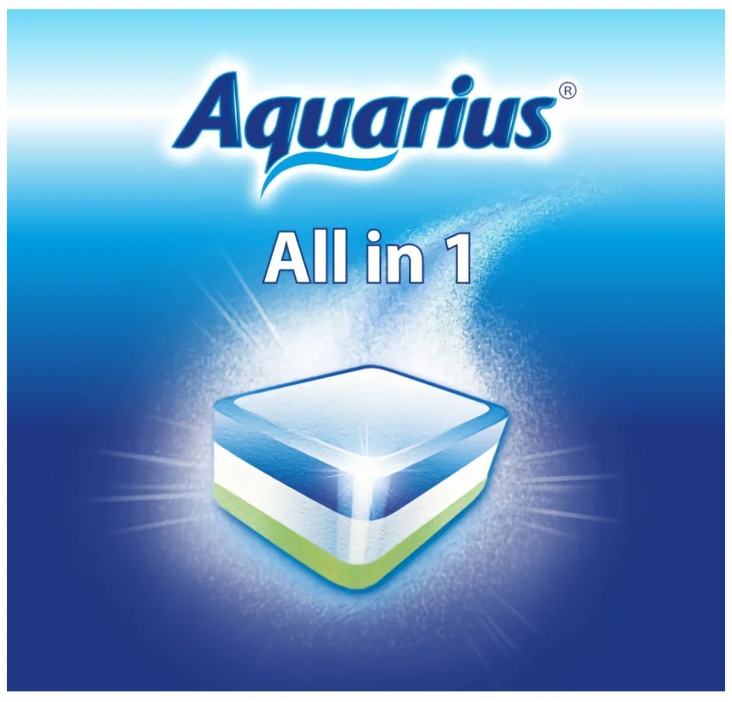 Aquarius таблетки для ПММ All in1 (mini) 14шт 