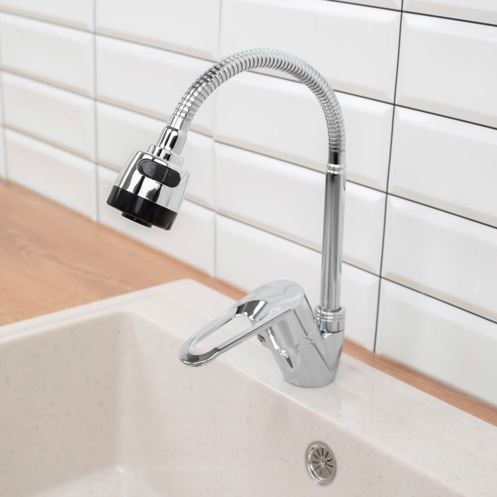 СоюзКран Смеситель д/кухни гибкий излив SK01-F128