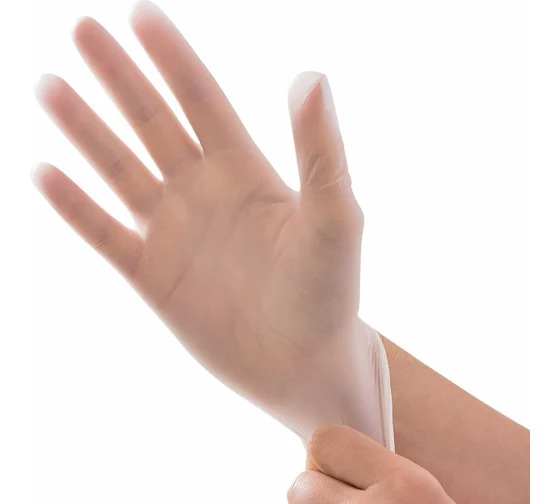 Перчатки Виниловые неопудр. М 100шт