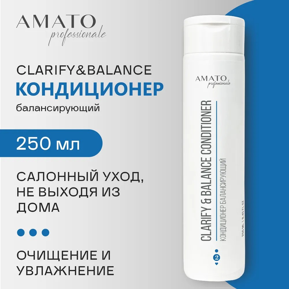 Amato Professionale Кондиционер балансирующий Clarify&Balance 250мл