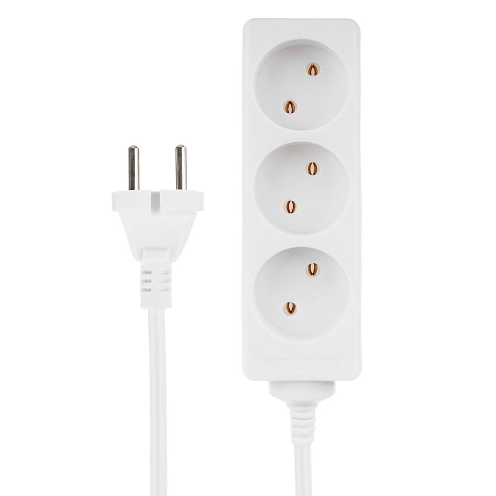 FORZA Удлинитель 3 гнезда 2м 1500Вт