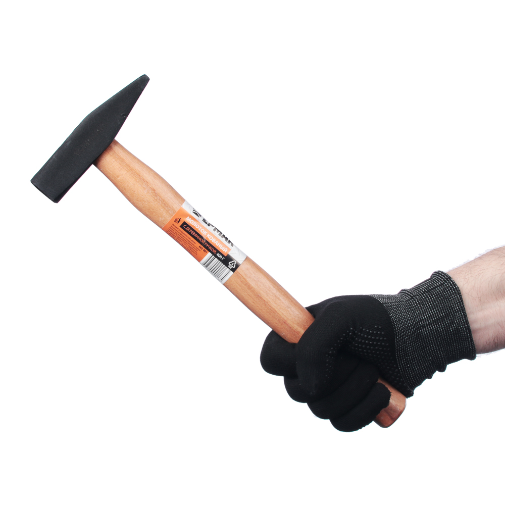 Ермак Молоток кованый с деревянной ручкой 400гр