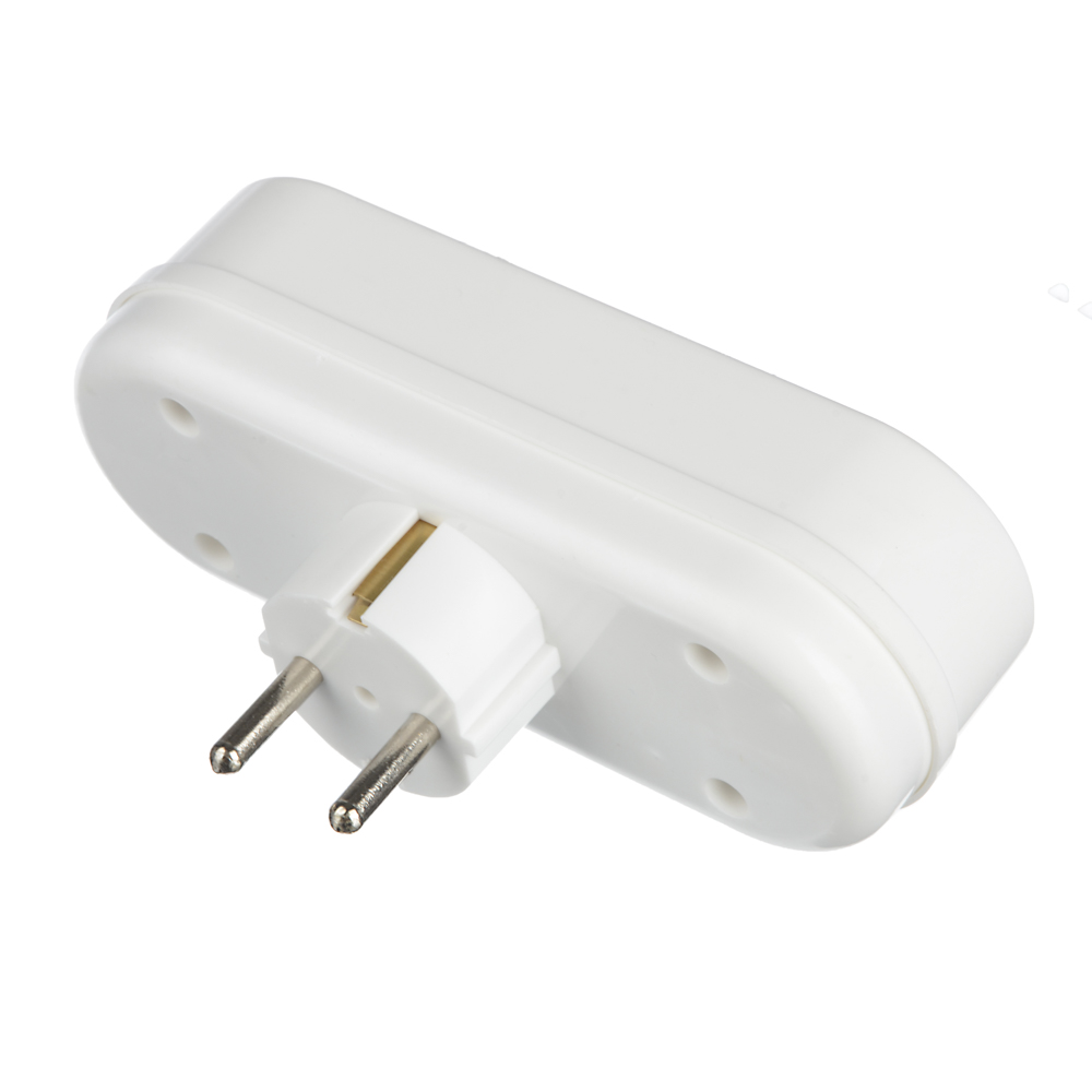 TOKER Разветвитель 3 гнезда с заземлением 250В