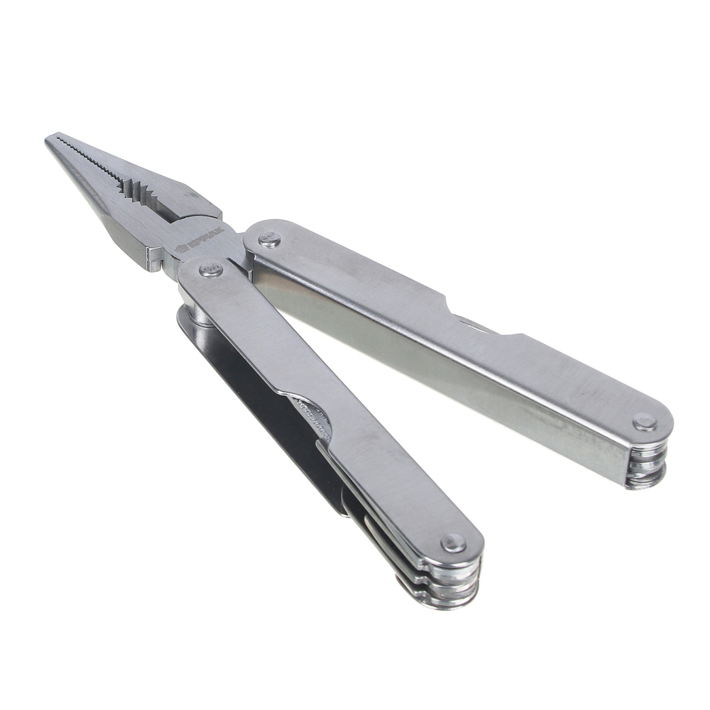 Инструмент многофункциональный тм ЕРМАК, 15 функций, 15см, нерж.сталь