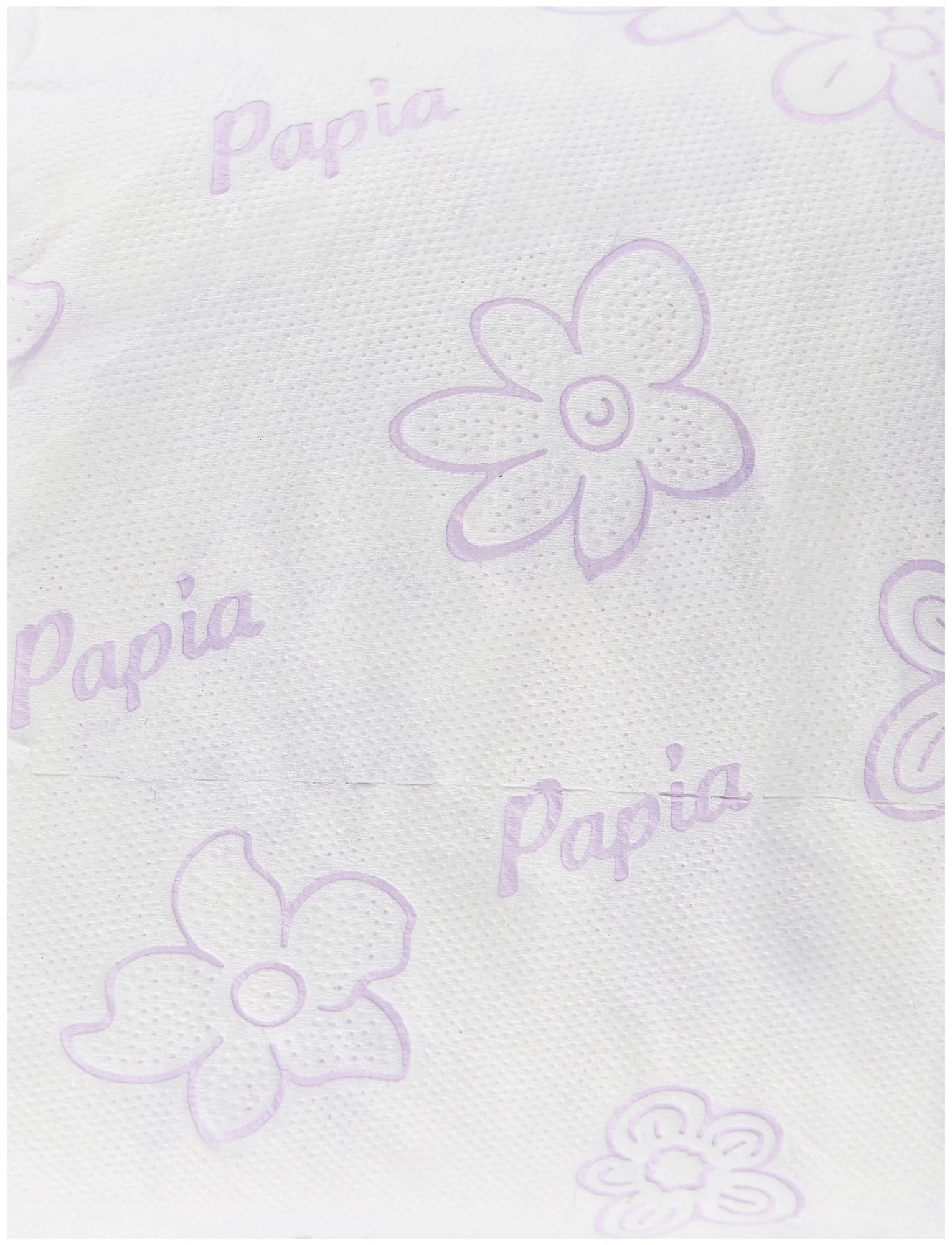Туалетная бумага "Papia Bali Flower" трёхслойная 4 шт 