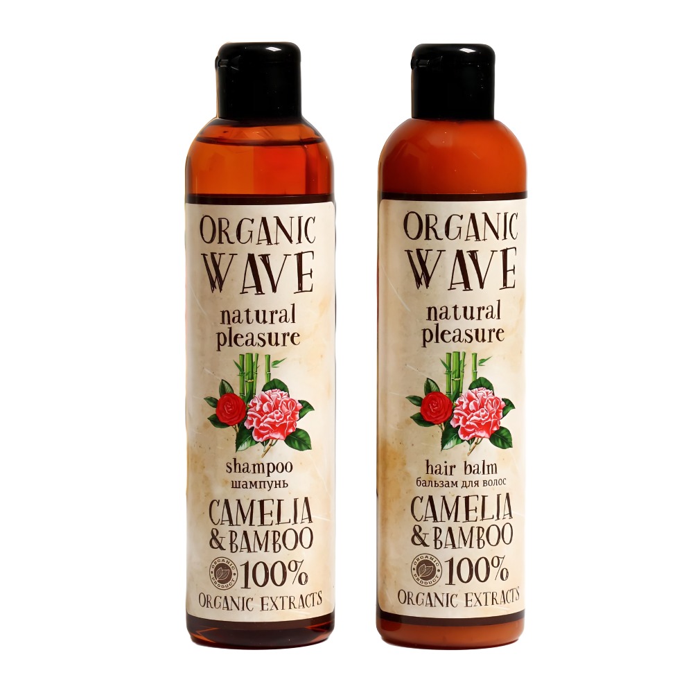 Набор OW "Camelia & Bamboo" камелия и бамбук (Шампунь+ Бальзам для волос) 