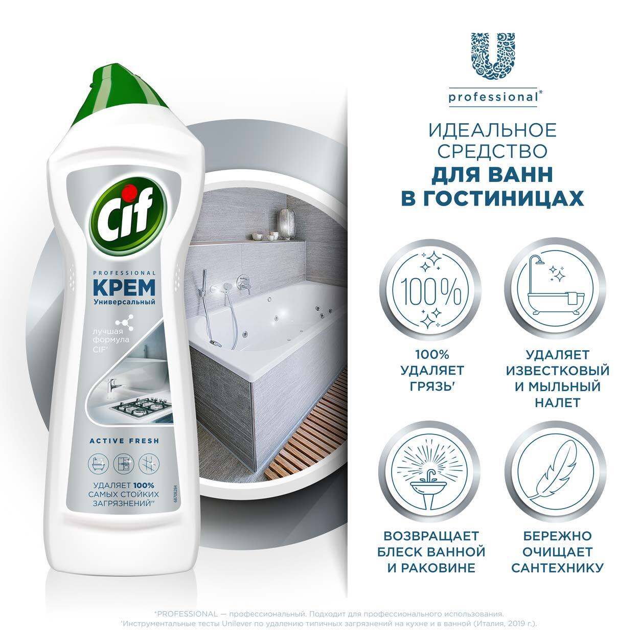 Сиф Проф. крем Актив Фреш 750 мл