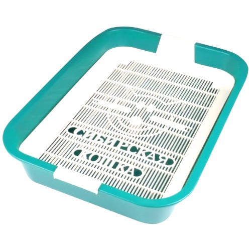 Сибирская кошка Туалет д/кошек с сеткой высокие ножки