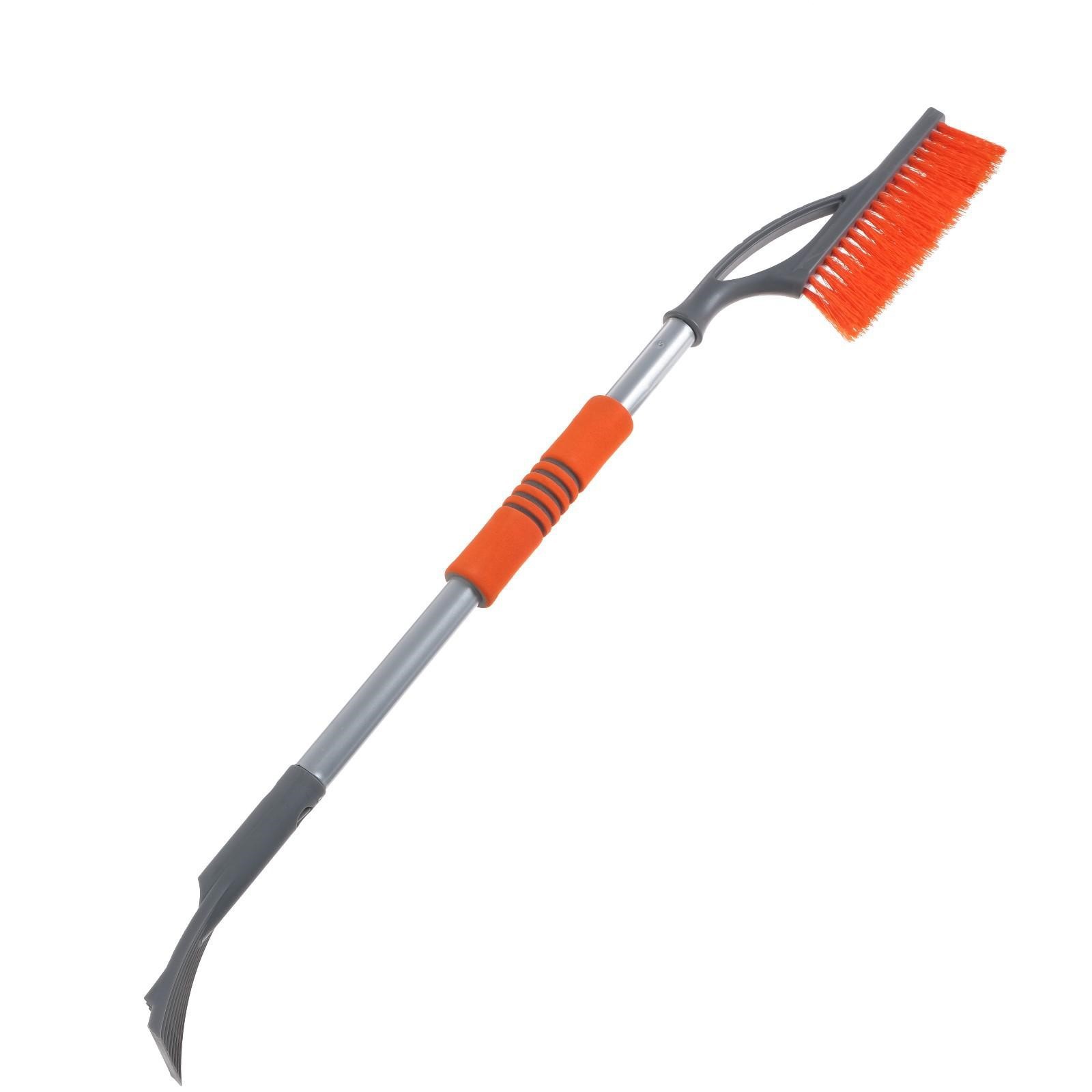 Щетка автомобильная "Pitstop" антиснег со скребком удлиненная 80см 1шт