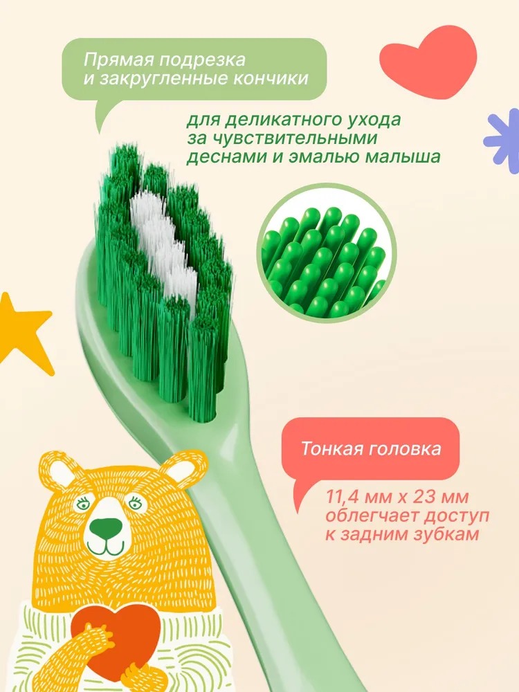 BIOMED KIDS детская зубная щетка