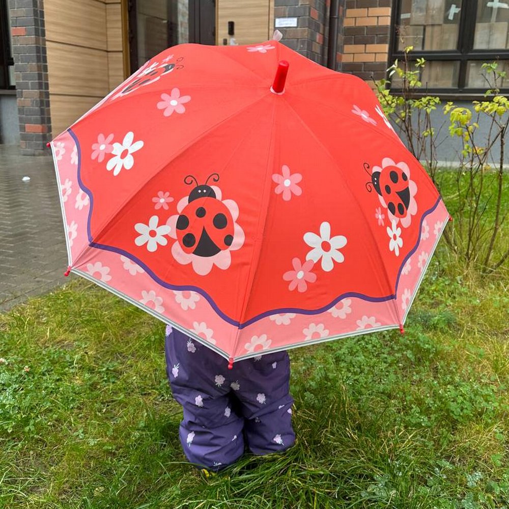 Зонт детский "Полет в лето" (полуавтомат) 