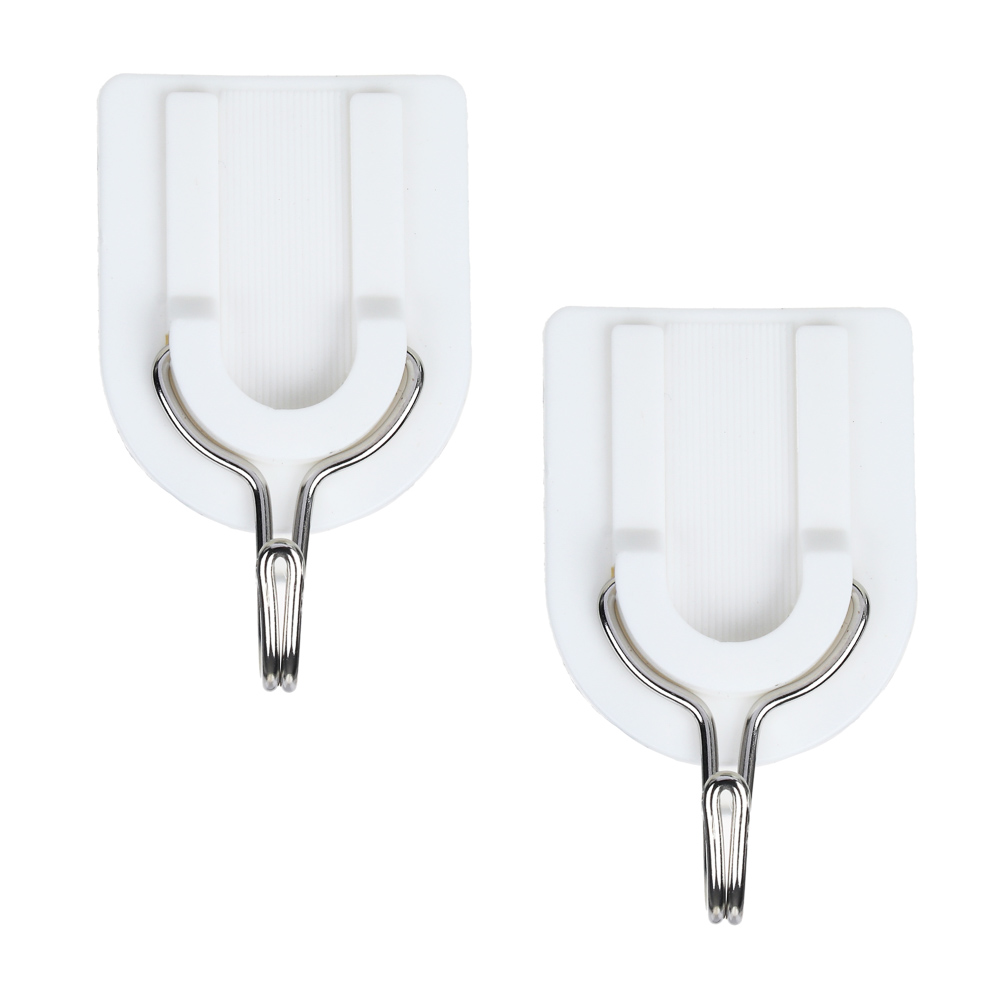 Крючок самоклеящийся на блистере 2 шт WF-312