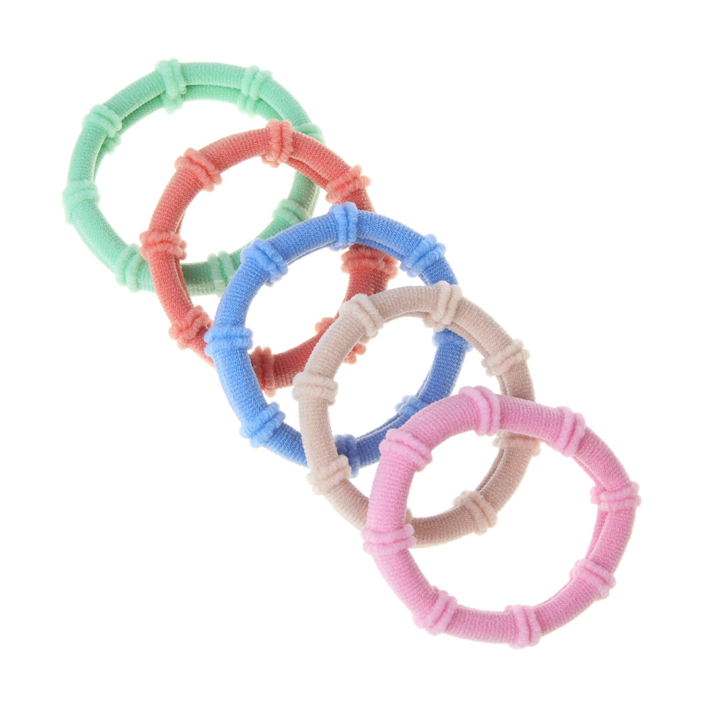 ЮНИLOOK Резинки для волос, 5шт, полиэстер, 5,5см, 6 цветов, ACS-12 ЮНИLOOK Резинки для волос, 5шт, полиэстер, 5,5см, 6 цветов, ACS-12