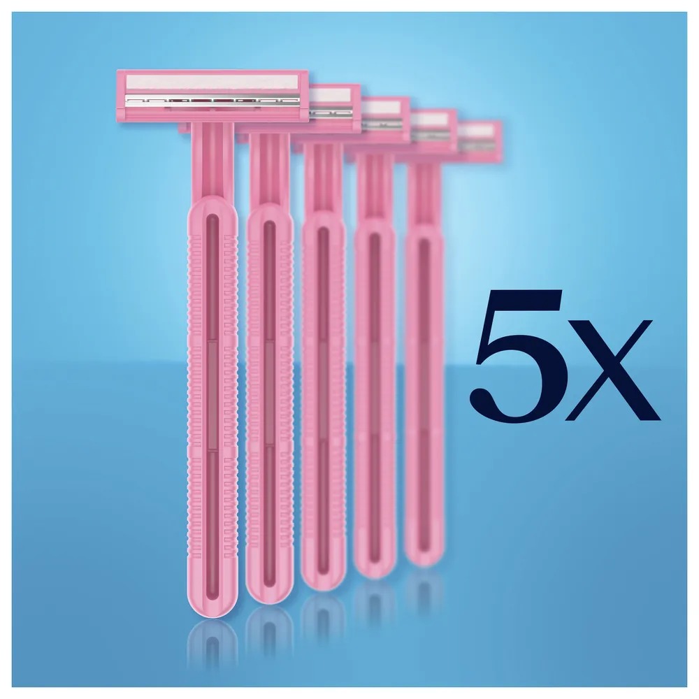 Blue II Станок одноразовый 5 шт для женщин 