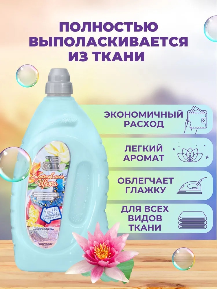 Vesta Кондиционер для белья Восстановление цвета 2л