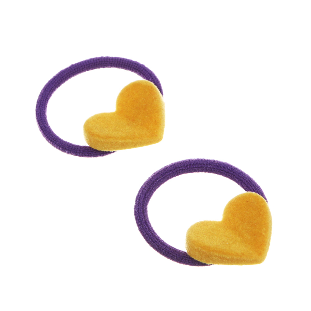 BERIOTTI Набор детских резинок для волос 2шт, нейлон, пластик, 3 см, 2 дизайна