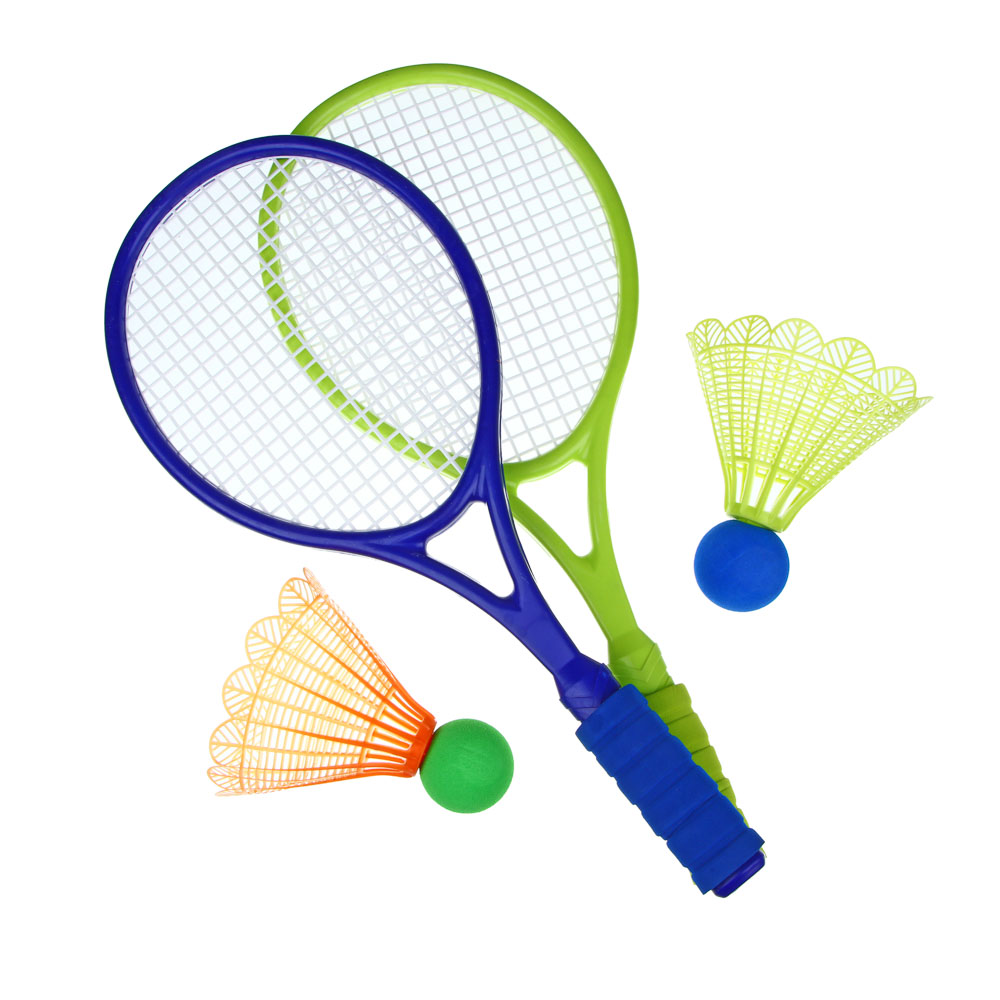 SILAPRO Набор бадминтона (ракетка-2шт; волан-2шт) 