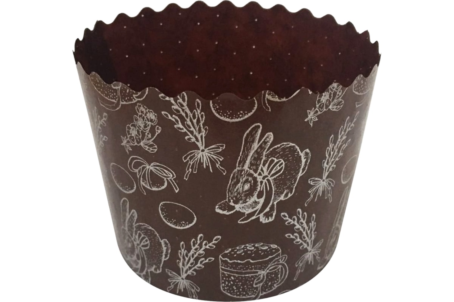 Форма для выпечки кулича бумажная 6 шт МТ8-133