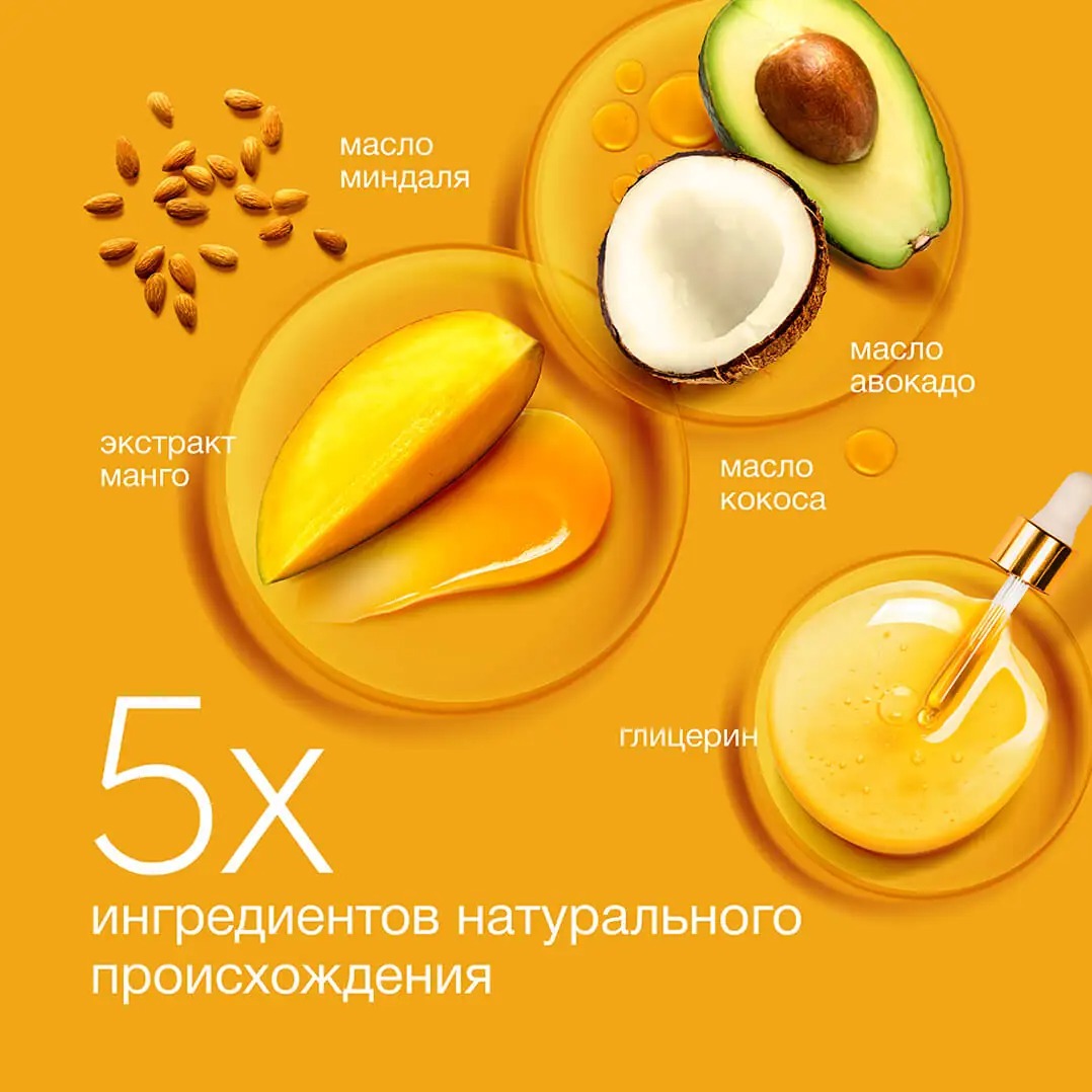 DOVE маска для волос Глубокое питание и восстановление манго 300мл