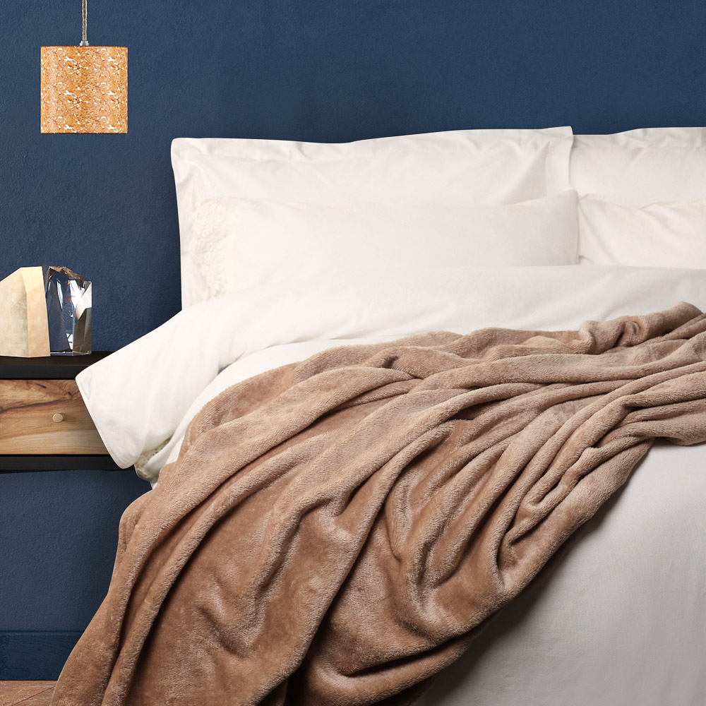 Provance Плед микрофибра 130*150см бежевый