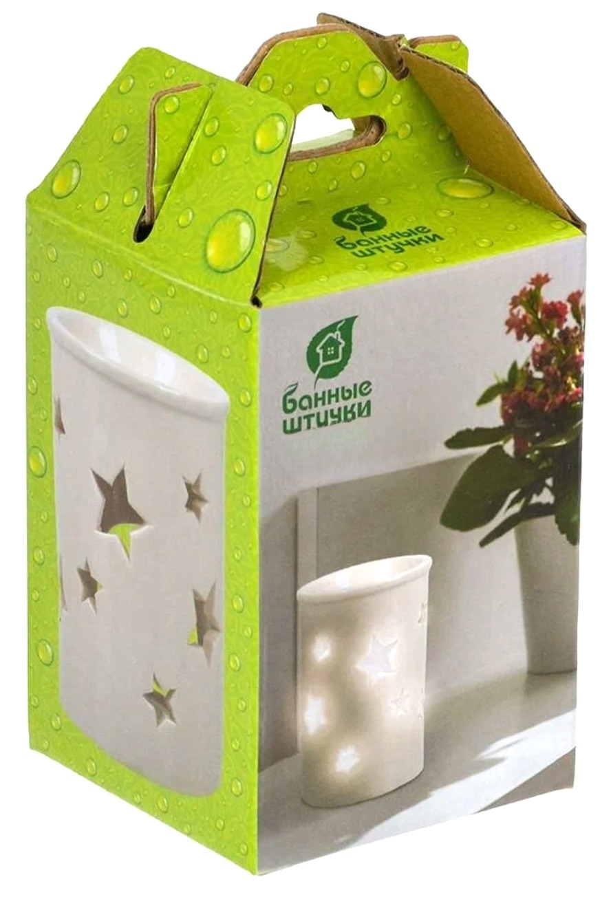 Банные штучки Аромалампа"Звезды" для бани и сауны7*7*10 см 40235