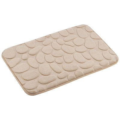 Коврик для ванной Stone 40*60 см бежевый