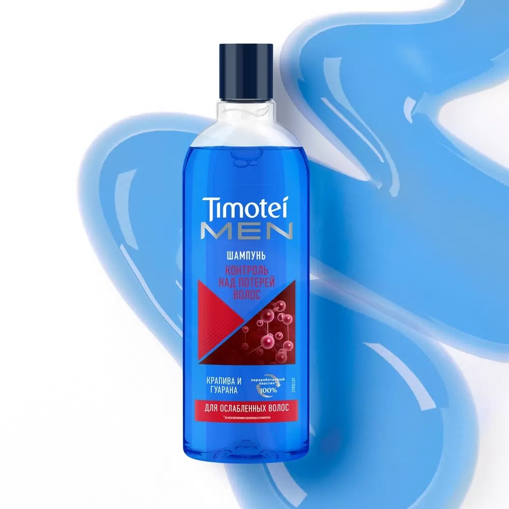 Timotei шампунь для мужчин Контроль над потерей волос 400мл