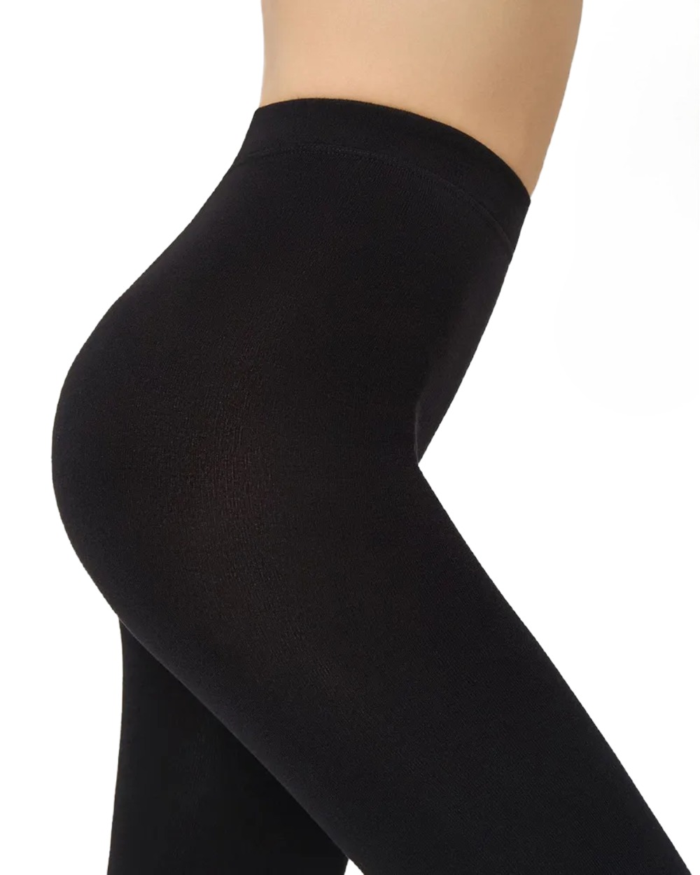 Minimi Siberia 300 колготки хлопок с ворсом (4, Nero)