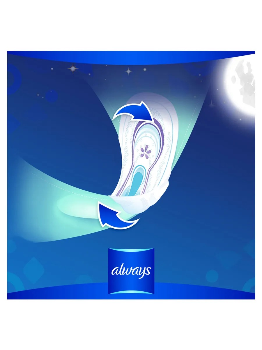 ALWAYS Ультра найт квадро 26шт