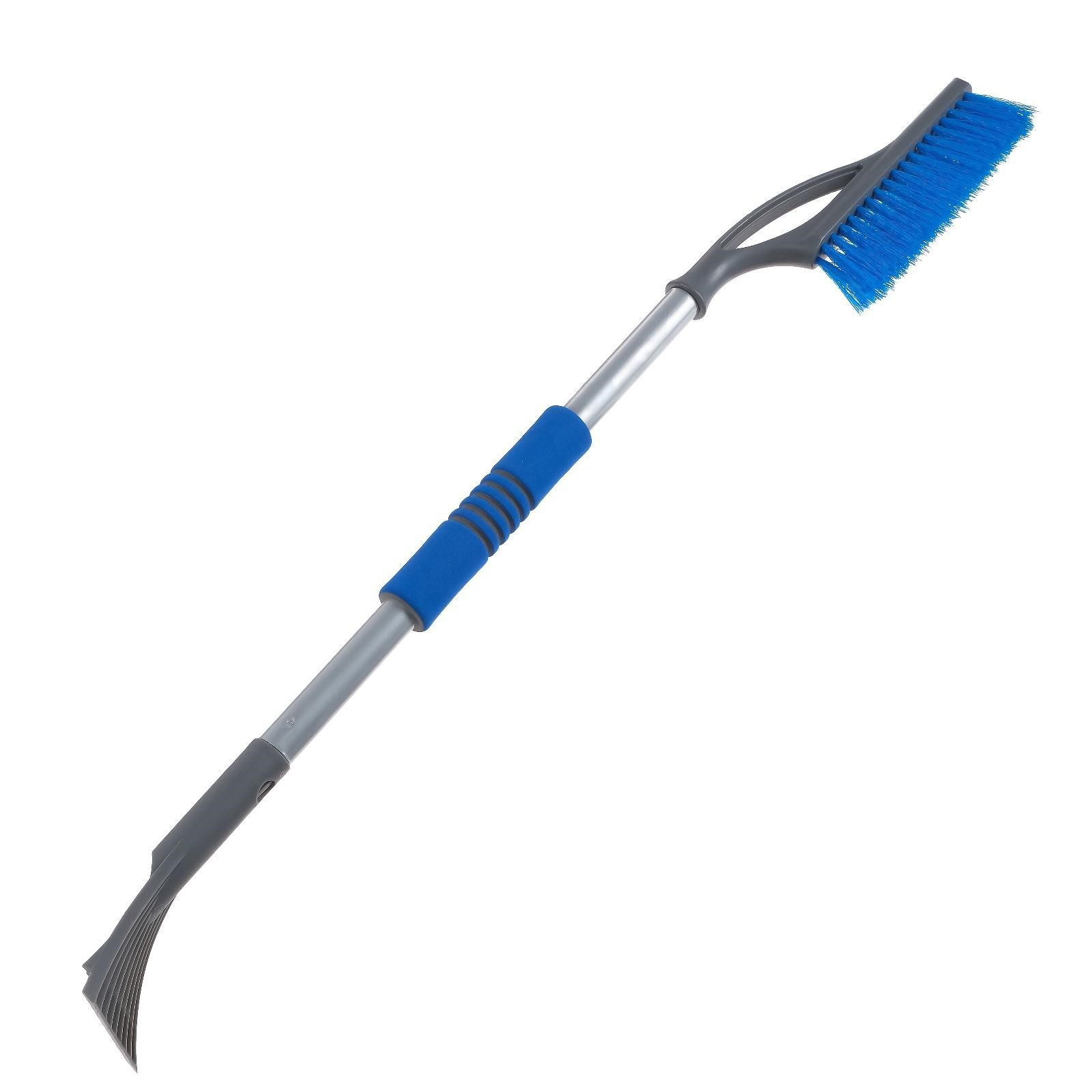 Щетка автомобильная "Pitstop" антиснег со скребком удлиненная 80см 1шт