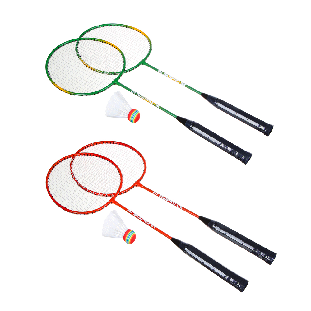 SILAPRO Набор бадминтона (ракетка-2шт; волан-1шт; чехол-1шт) 