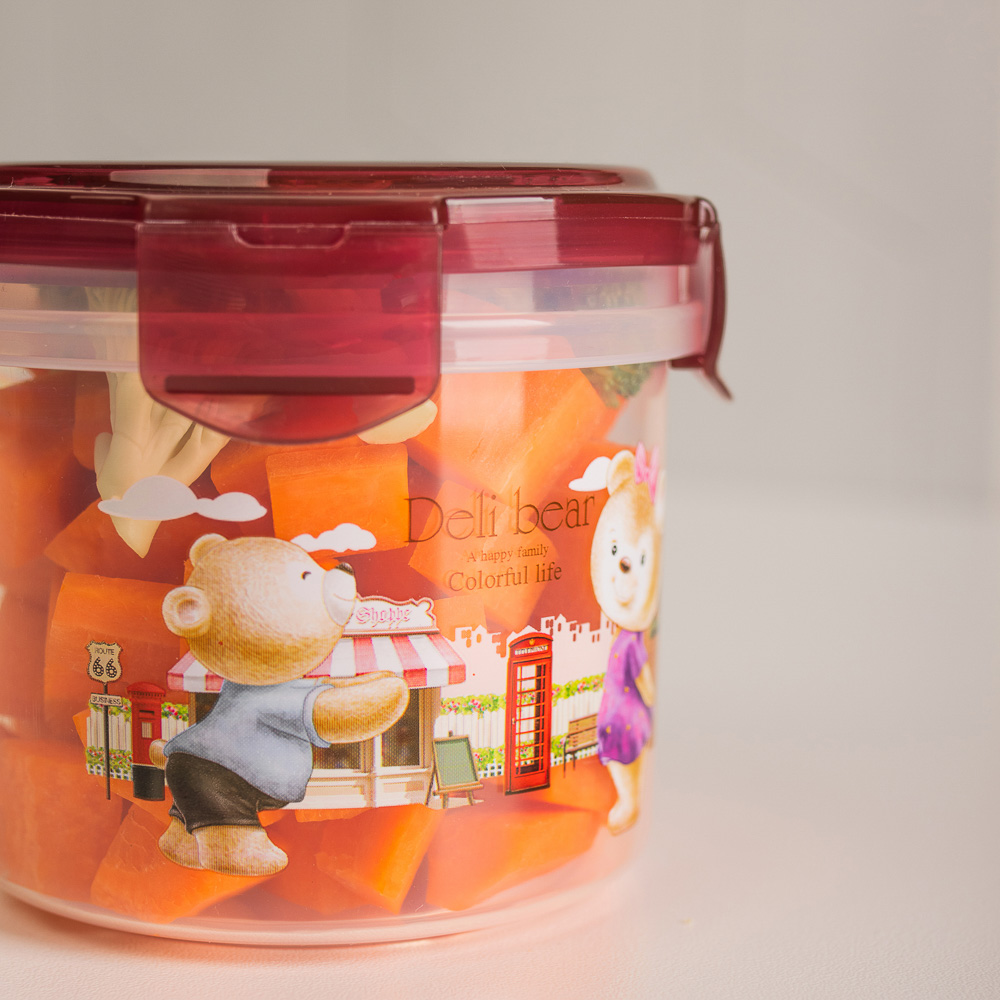 Контейнер с крышкой "Медвежата" 420мл