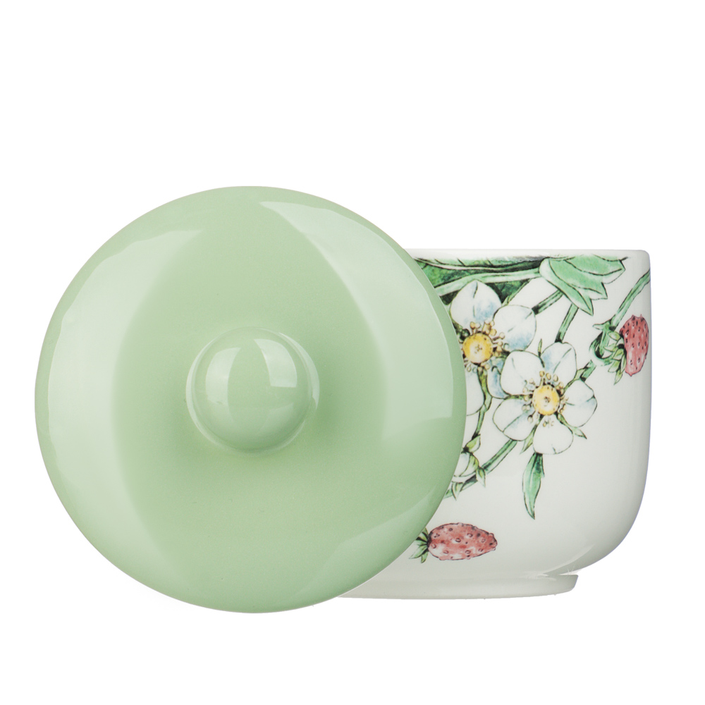 MILLIMI Земляника Сахарница 11*11см, 500мл, керамика