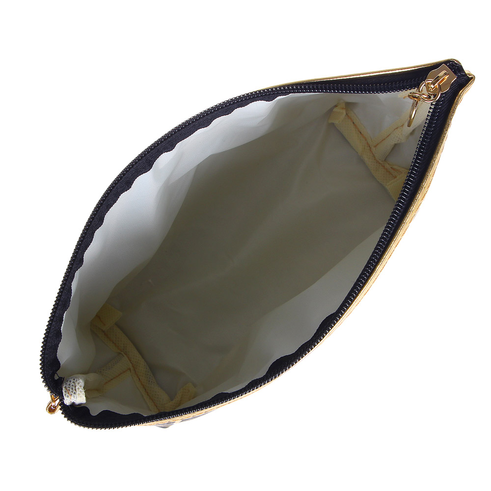 ЮL Косметичка 100% ПВХ ,трапеция 2 цвета 23х14х7см