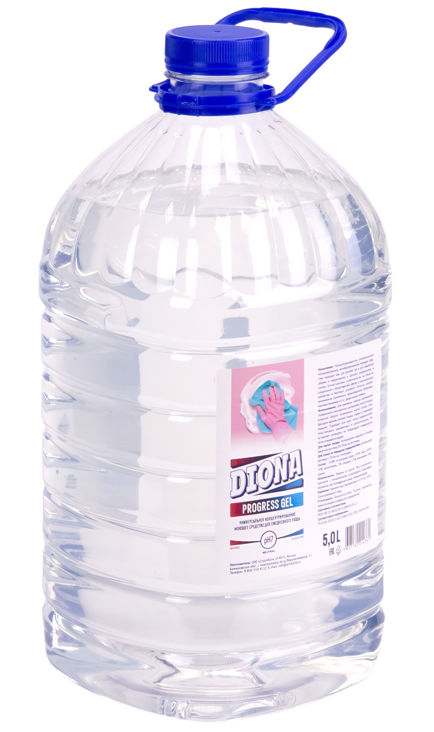 Diona Средство для ежедневного ухода Progress Gel ПЭТ 5л