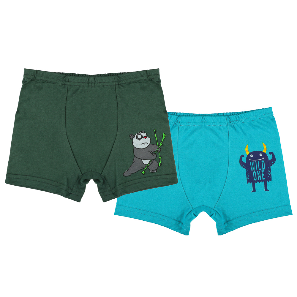 Набор боксеров для мальчиков 3-12 лет 2шт