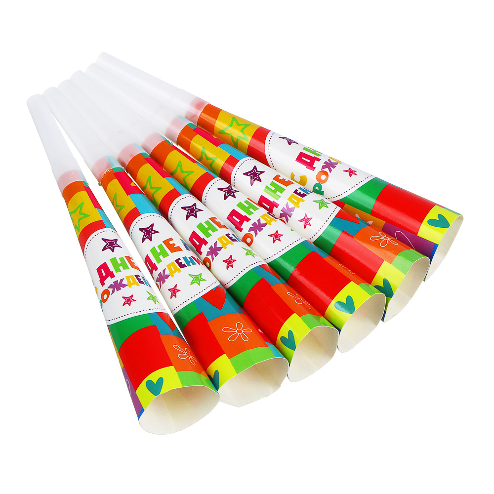 Капитан Весельчак набор праздничных гудков 6шт 530154/146