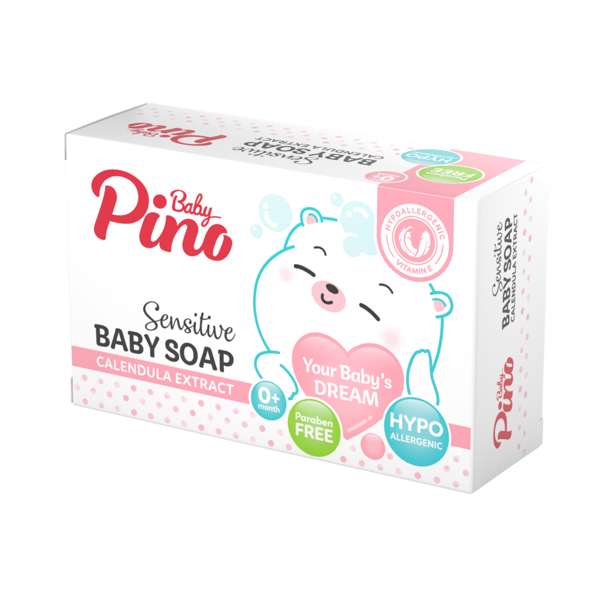 Детское мыло для чувствительной кожи Baby Pino 100 гр